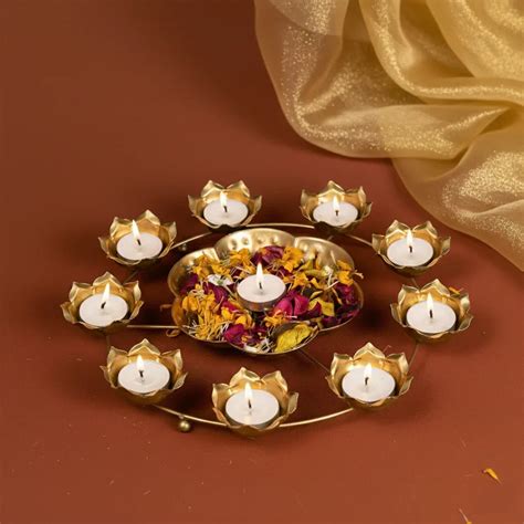 Diya Urli Stand | ThreadVibe Living