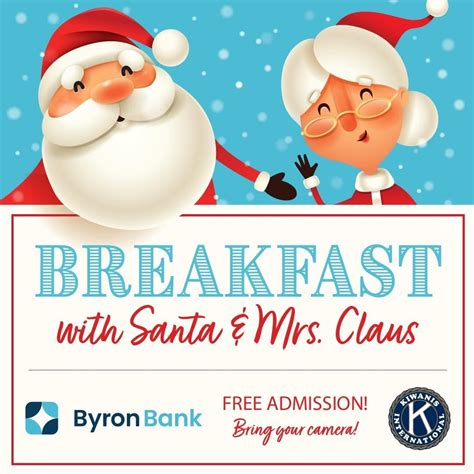🎅🏻🤶🏻🥞BREAKFAST WITH SANTA & MRS. CLAUS , Mary Morgan Elementary School ...