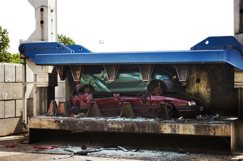 Image result for Car Compacter Scene