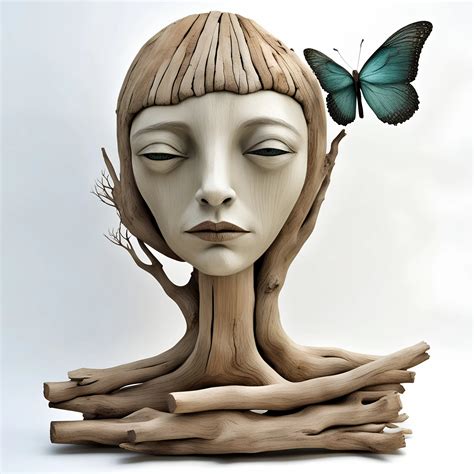 "a surrealist sculpture made of driftw..." | Gallery | Stablecog
