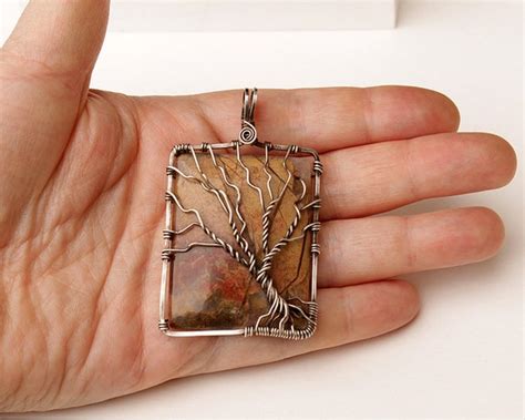 Image result for Wire Wrapped Agate Tree of Life Tutorial