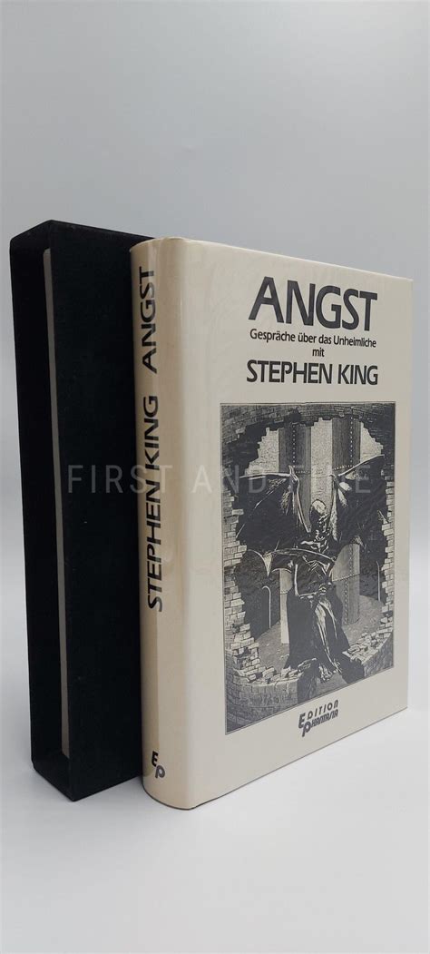 King, Stephen (1989) 'Angst', German limited edition - First and Fine