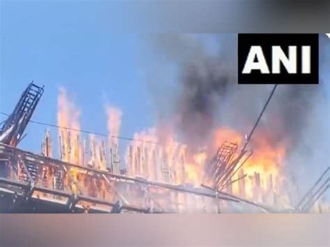 UP: Massive fire breaks out at under-construction Rapid Transit System ...