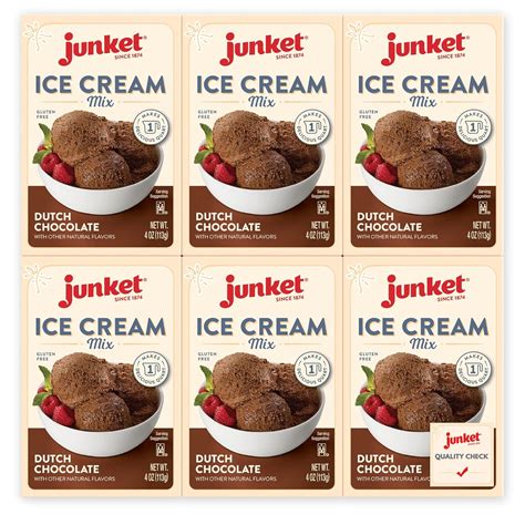 Junket Dutch Chocolate Ice Cream Mix, 4 Oz (6-Pack) Nepal | Ubuy