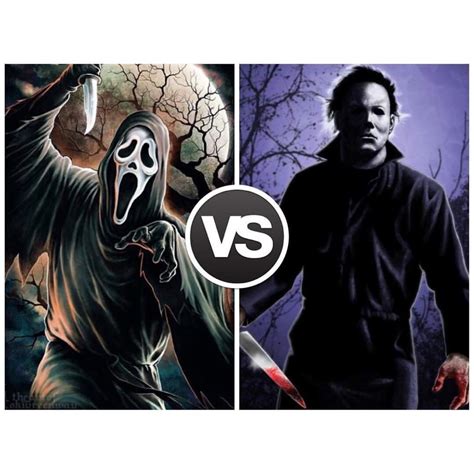 Michael Myers Vs Ghostface
