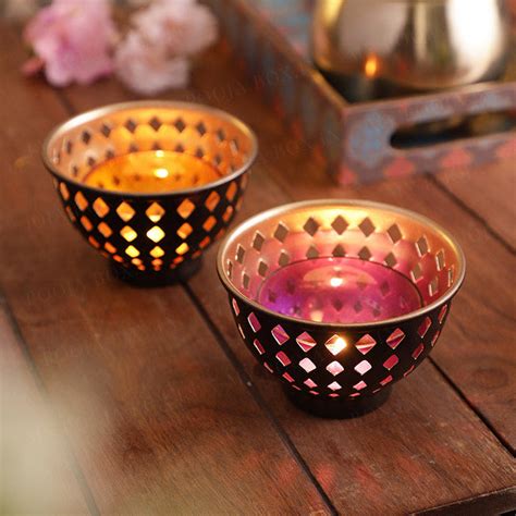 Buy Liza T-light Holder Online in India - Mypoojabox.in