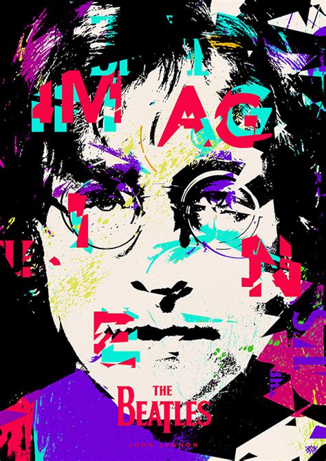 The Beatles posters on Behance