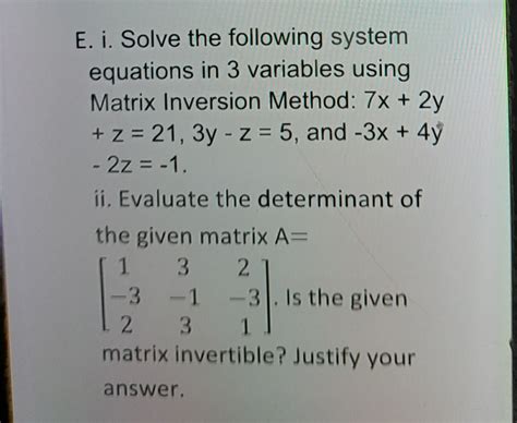 Image result for Matrix Inversion