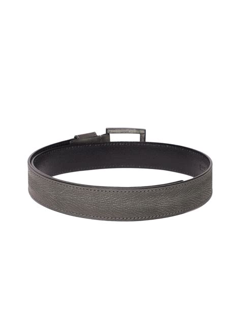 Men's Grey Textured Belt – Levis India Store