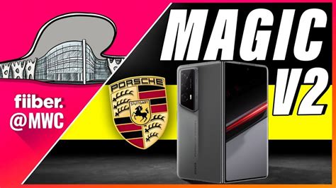 Honor Magic V2 RSR Porsche Edition First Look | MWC 2024 - India Today