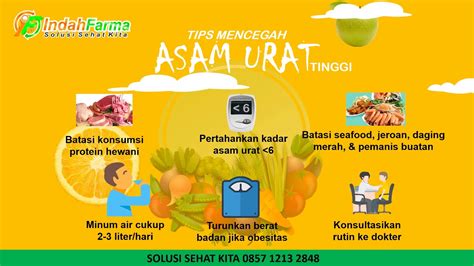 cara mencegah asam urat kambuh