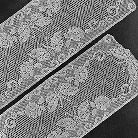 Image result for Rose Filet Crochet Table Runner Pattern