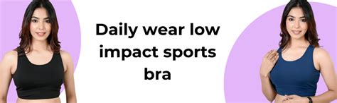 Buy Mlada Low Impact Sports Bra with Removable Pads 4 Way Stretch Bra ...