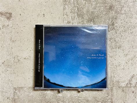 does it float / EVERY WORDS IN YOUR PS | HOLIDAY! RECORDS DISTRO