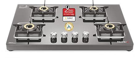 Sujata Premium Gas Stove Auto Ignition | 9 Years Warranty | Gas Stove 4 ...