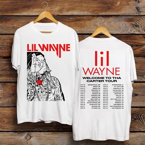 Lil Wayne Shirt, Welcome To Tha Carter Tour Dates 2023 Shirt, Wayne Rapper