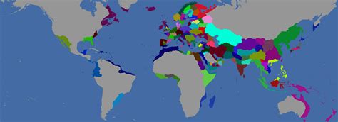 Mapping the World: Countries in 1500