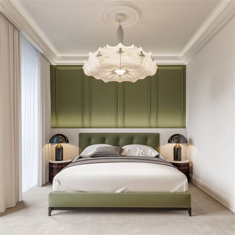 green and white bedroom decorating ideas