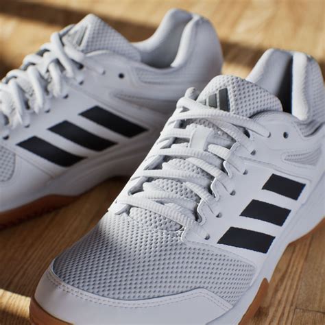 Kids Shoes - Speedcourt Indoor Shoes Kids - White | adidas Oman