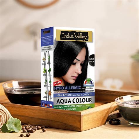 100% Botanical Aqua Colour For Sensitive and Allergy Prone Scalp - Bla ...