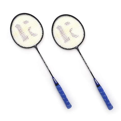 Buy SUNLEY Alpha Steel Badminton Racket (Set of 2) Online at Low Prices ...