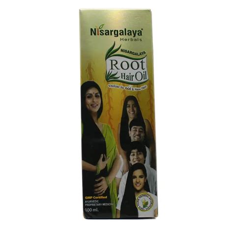 Nisargalaya Root Hair Oil – AyurNivas