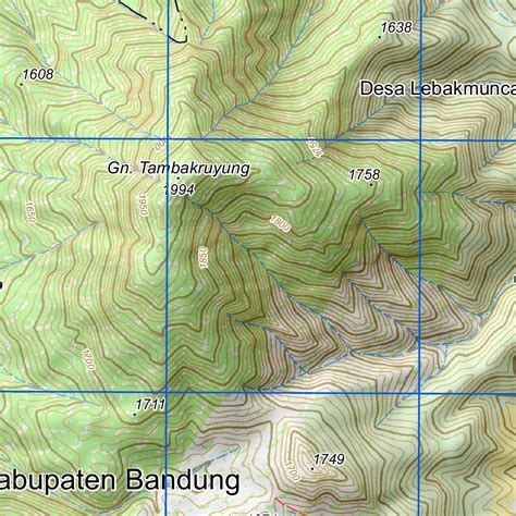 Gunung Tambakruyung Map by Wanto Nurjaman | Avenza Maps