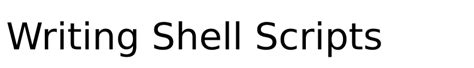 Writing Linux Shell Scripts 的图像结果