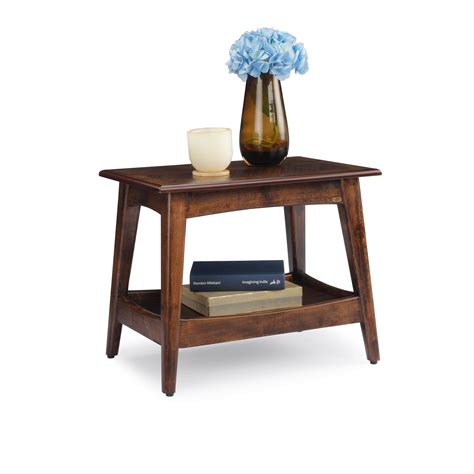 Buy Eero Solid Wood Brown Side & End Table Online At Durian
