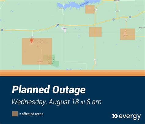 Evergy announces several planned power outages Wednesday near Emporia ...