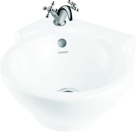 Hindware Classic Corner Wash Basin - Star White : Amazon.in: Home ...