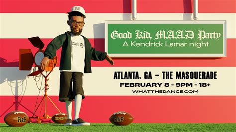 Good Kid, M.A.A.D Party: A Kendrick Lamar Night - The Masquerade