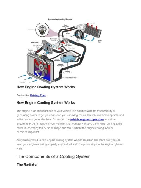 How Engine Cooling Works 的图像结果