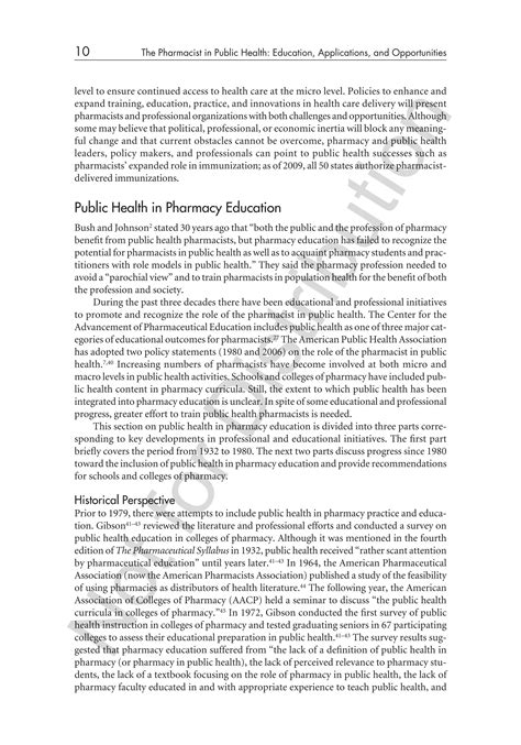 The pharmacy in public health | PDF