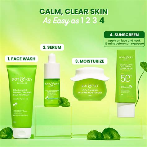 Cica & Niacinamide Mattifying Sunscreen SPF 50+ PA++++ – Dot & Key