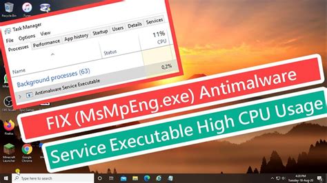 Image result for How to Stop Msmpeng.exe Antimalware Service Executable