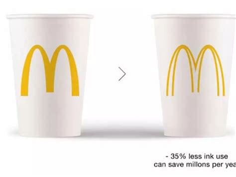 The Brilliant Optimisation Of These Famous Logos Use Less Ink, Are ...