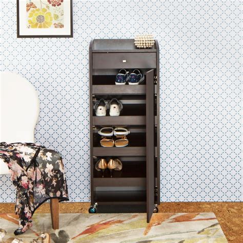 Buy Mobile Shoe Cabinet -18Pairs from Home Centre at just INR 17000.0