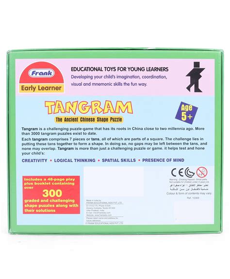 Frank Tangram The Ancient Chinese Shape Puzzle - Early Learner ...