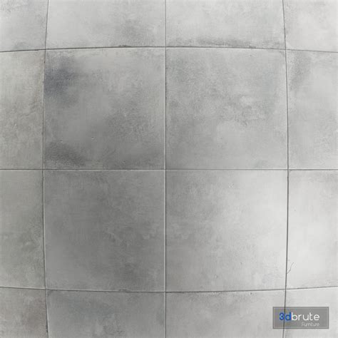 Singapore Gray Concrete Tile 3d model Buy Download 3dbrute