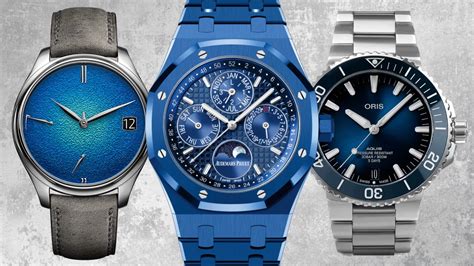 Men's blue dial watches online