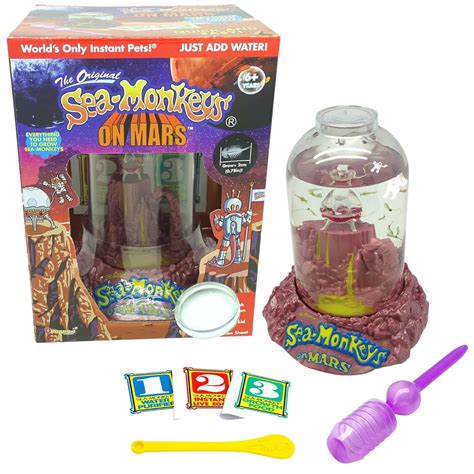Buy BANDAI The Original Sea Monkeys - Sea Monkeys On Mars - Grow Your ...
