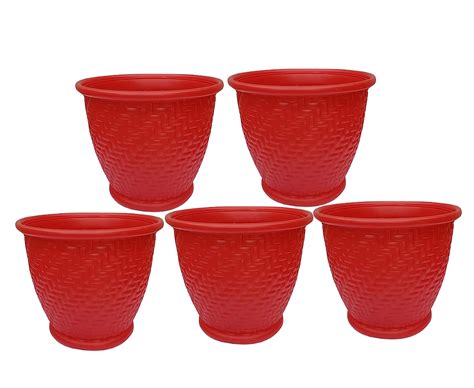 JUSThink Candy Pot, Planter Pot for Gardening, Gamla Pot for Outdoor ...