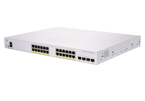 Cisco Business CBS350-24FP-4G Managed Switch | 24 Port GE | Full PoE ...