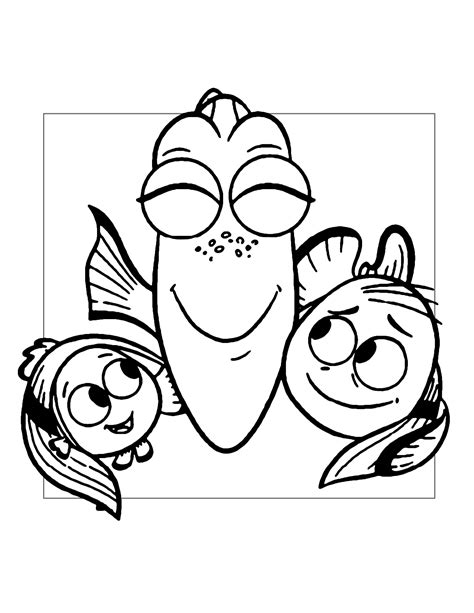Marlin Finding Nemo Coloring Pages [2025]