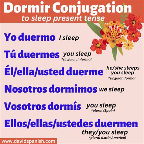 Dormir Conjugation: How To Conjugate "To Sleep" In Spanish