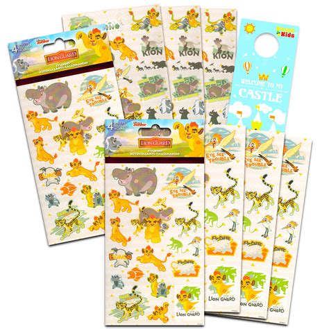 Lion Guard Stickers For Kids Bundle With 120 Lion Guard | Desertcart INDIA