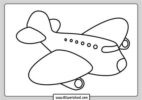 Fun Airplane Coloring Pages: Free Printable! - Printables for Everyone