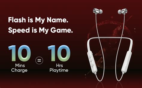 Mivi Collar Flash Bluetooth Wireless in Ear Earphones,24 Hours Battery ...