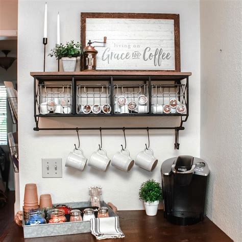 Shelving Ideas For Coffee Bar at Noah Stretch blog
